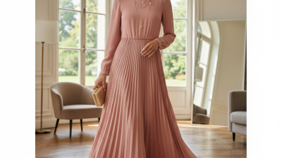 How to Style a Pleated Floor Length Dress for Any Occasion?