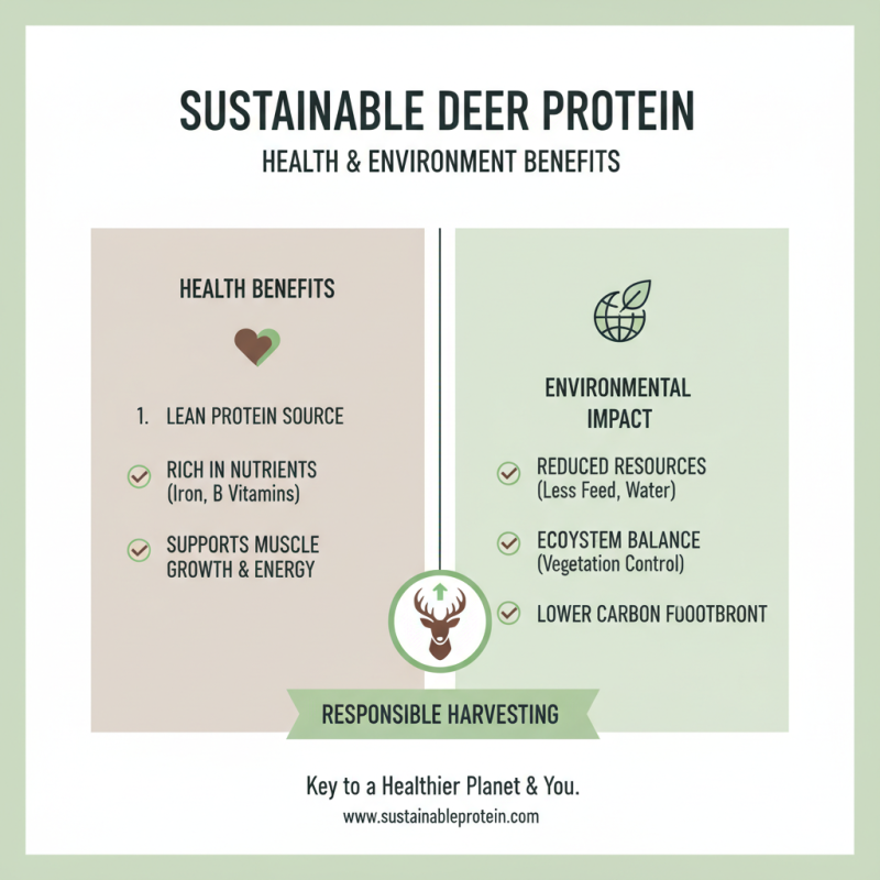 Top Benefits of Deer Protein for Health and Fitness