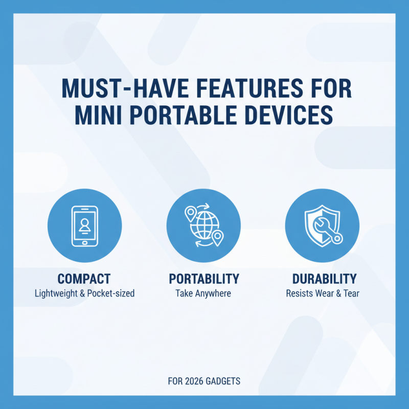 Best Mini Portable Gadgets for 2026 What to Buy?