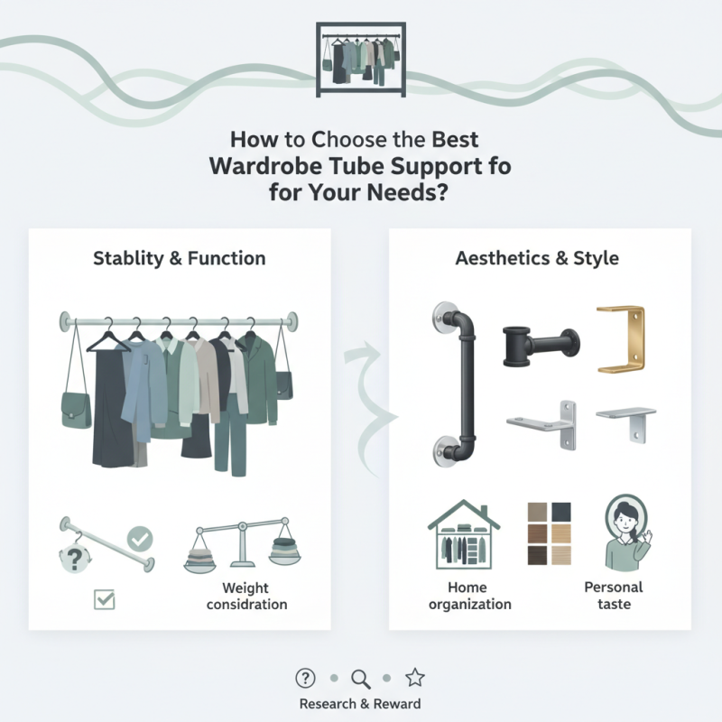 How to Choose the Best Wardrobe Tube Support for Your Needs?
