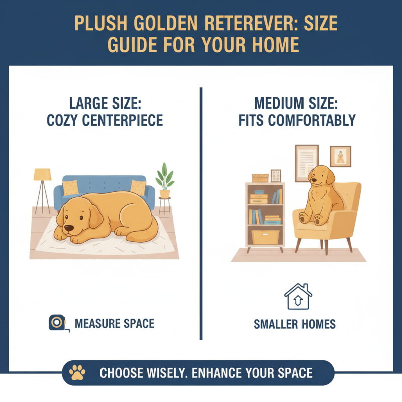 How to Choose the Perfect Plush Golden Retriever Dog for Your Home?
