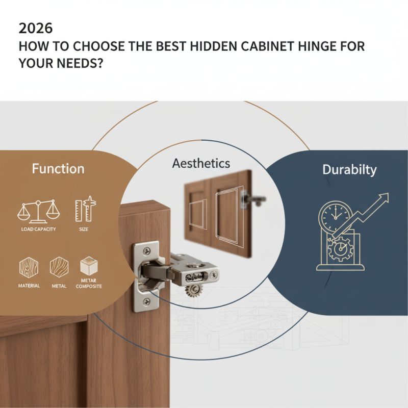 2026 How to Choose the Best Hidden Cabinet Hinge for Your Needs?