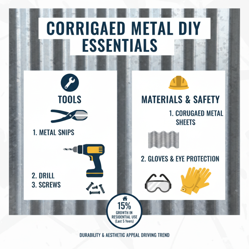 How to Use Corrugated Metal for Your Next DIY Project
