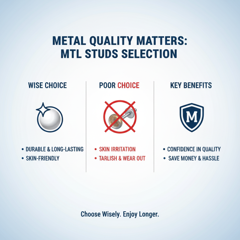 2026 How to Choose the Best Mtl Studs for Your Jewelry Collection?