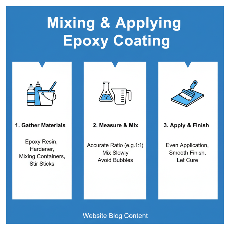 How to Apply Epoxy Coating for a Durable and Glossy Finish?