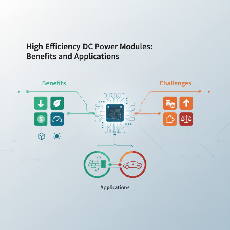 High Efficiency DC Power Modules Benefits and Applications?