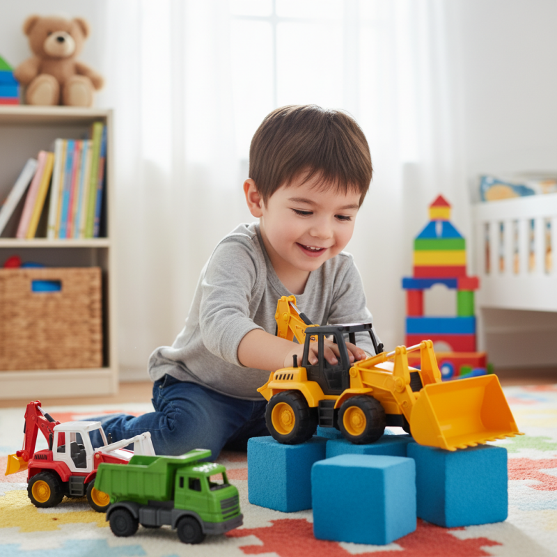 How to Choose the Best Backhoe Loader Toy Truck for Kids?