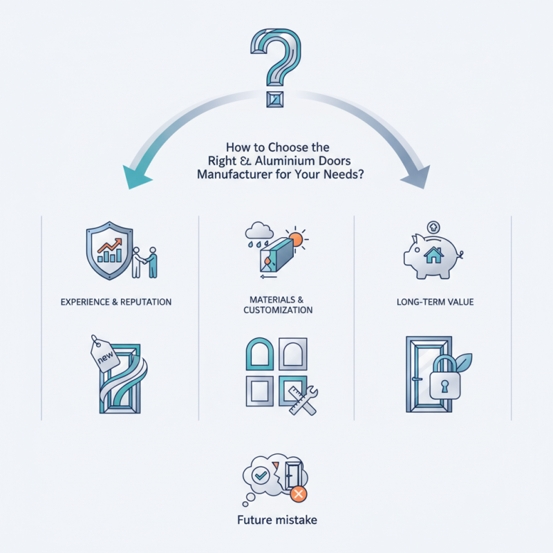 How to Choose the Right Aluminum Doors Manufacturer for Your Needs?