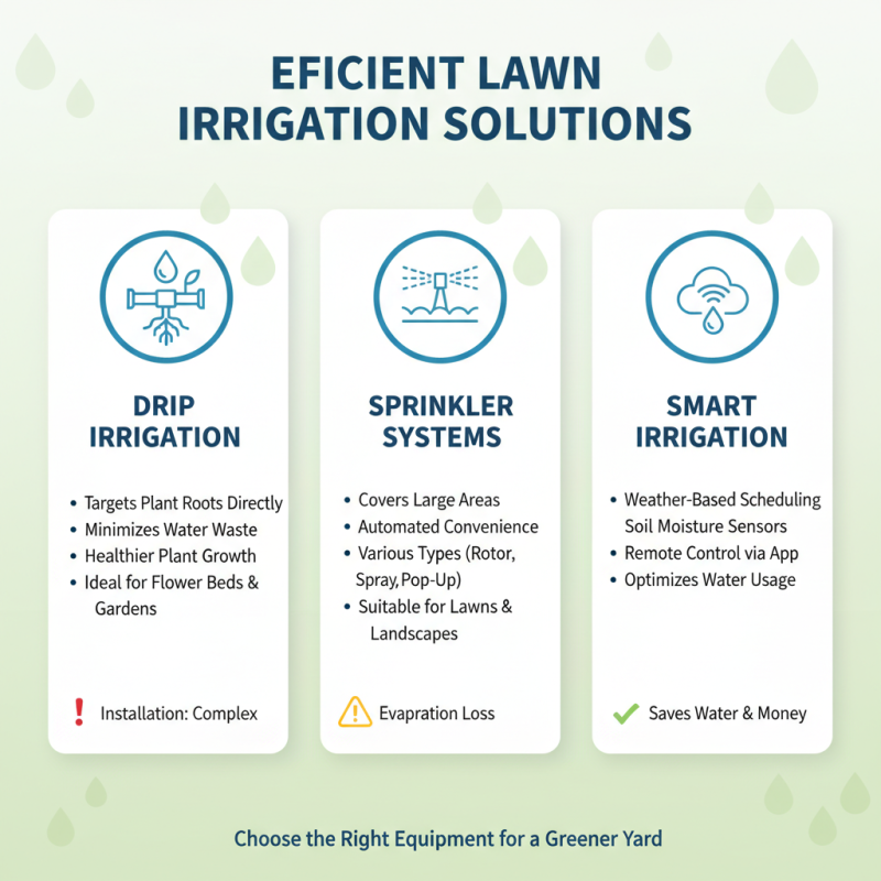 2026 Top Lawn Irrigation Equipment for Efficient Gardening?