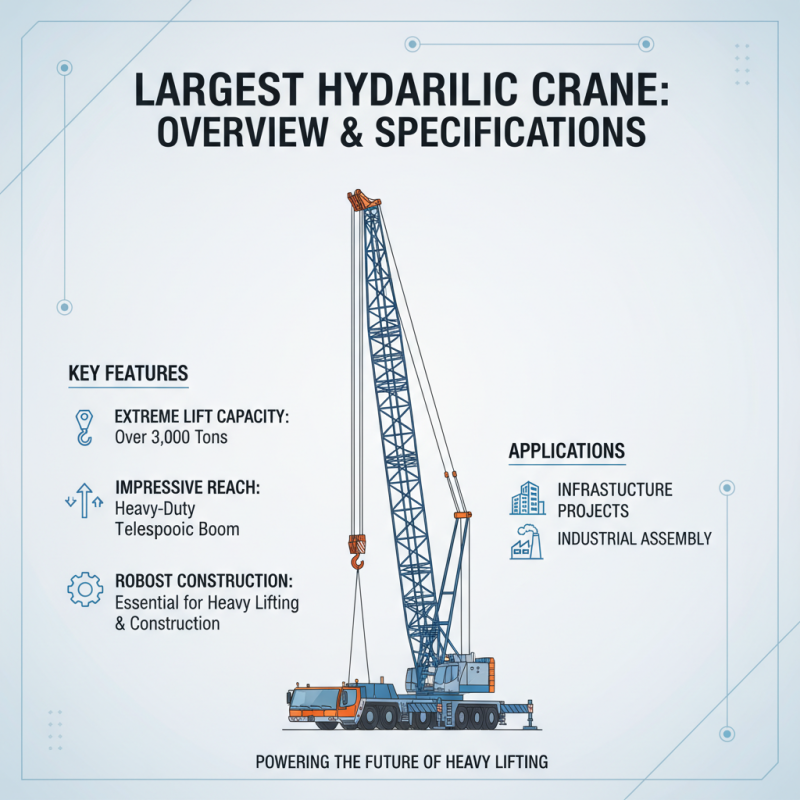 What is the largest hydraulic crane in the world?
