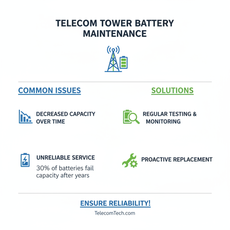 Top 5 Telecom Tower Battery Maintenance Tips You Need to Know?