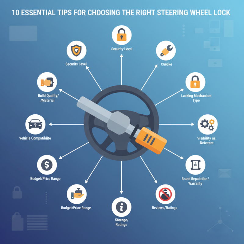 10 Essential Tips for Choosing the Right Auto Steering Wheel Lock