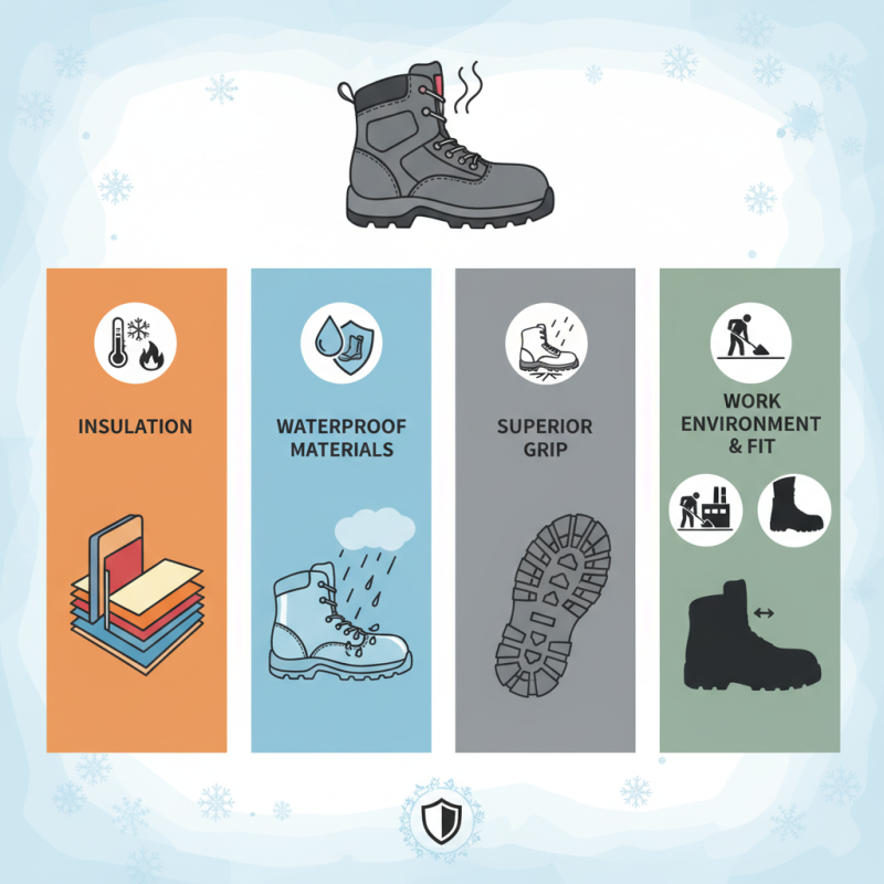 How to Choose Winter Work Safety Boots for Cold Weather?
