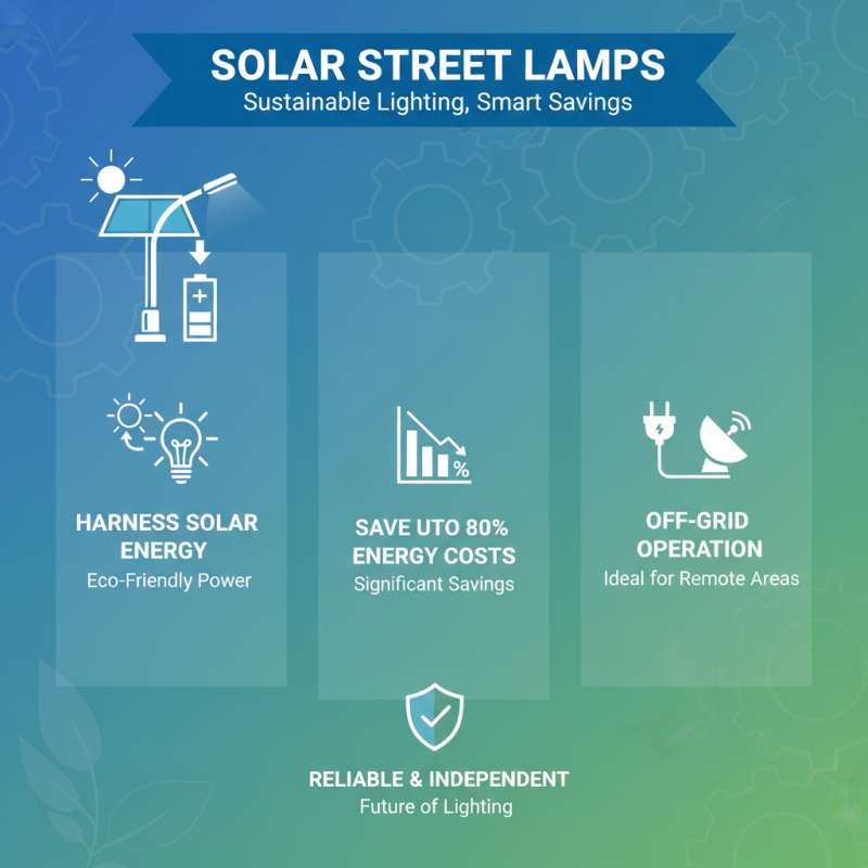 2026 Best Solar Street Lamp Options for Sustainable Lighting?