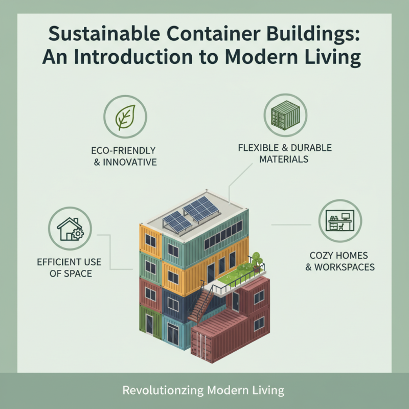 How to Build Sustainable Container Buildings for Modern Living?