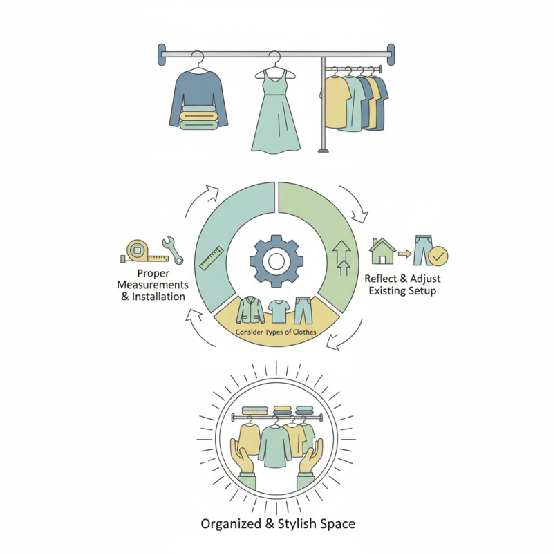 How to Use Wardrobe Tube Support Effectively?