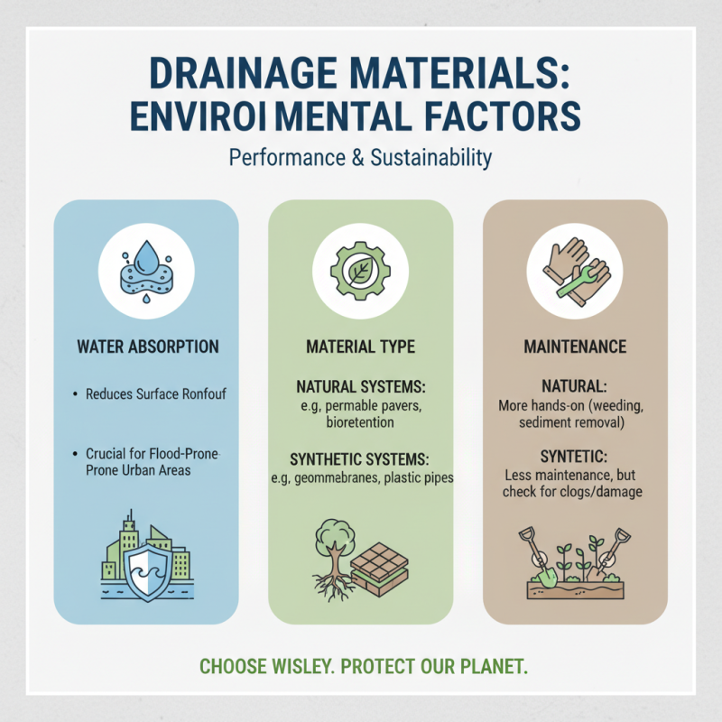 How to Choose the Right Drainage Materials for Your Project?