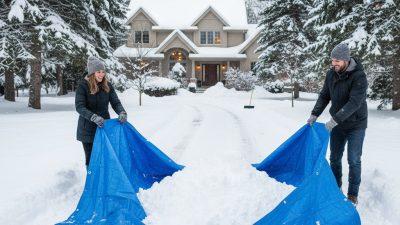 Why Choose Snow Removal Tarps for Efficient Winter Cleanup?
