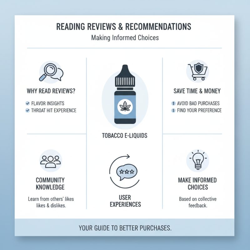 Ultimate Tips for Choosing the Best Tobacco E Liquid?