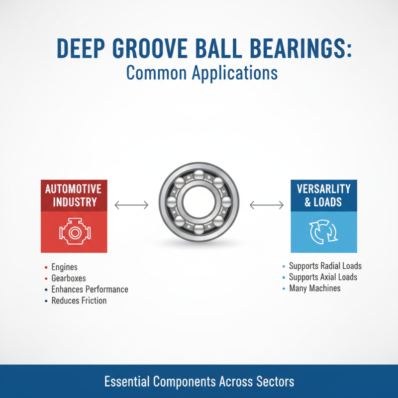 Top Deep Groove Ball Bearing Types and Their Applications?