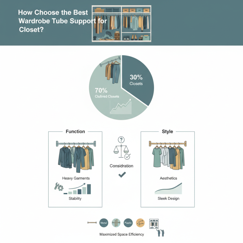 How to Choose the Best Wardrobe Tube Support for Your Closet?