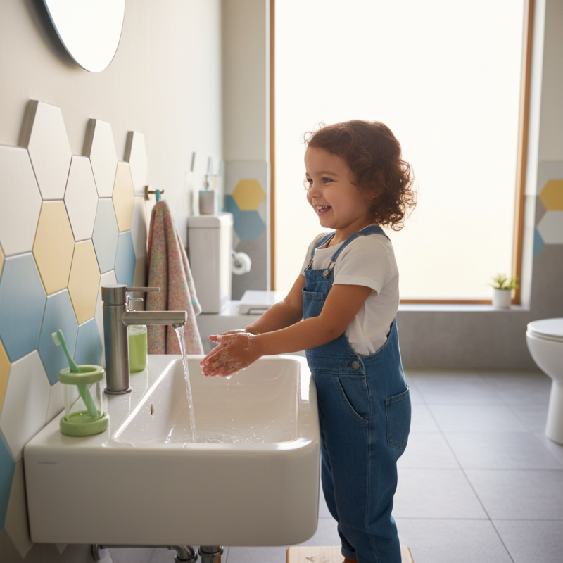 Why Do Children Need Their Own Sink in the Bathroom?