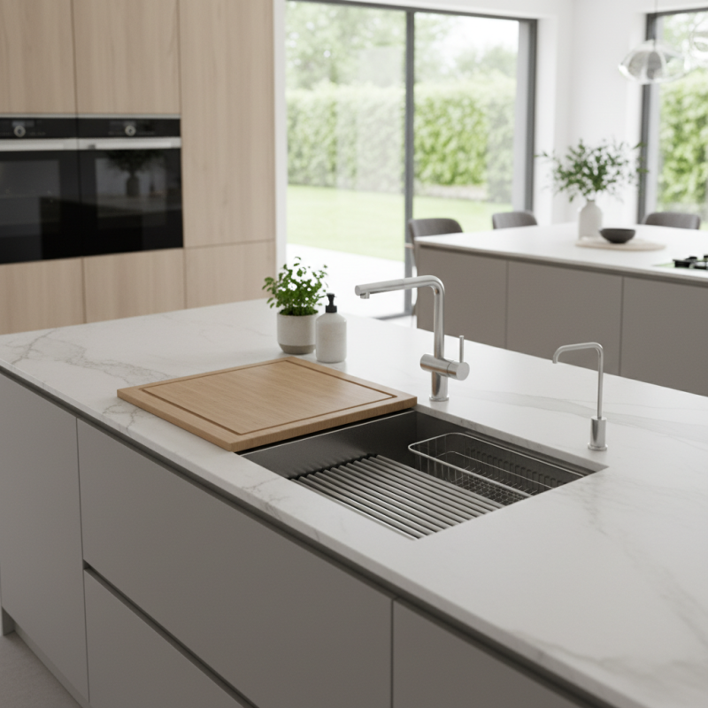Why Are Multifunctional Sinks Trending in Modern Kitchens?