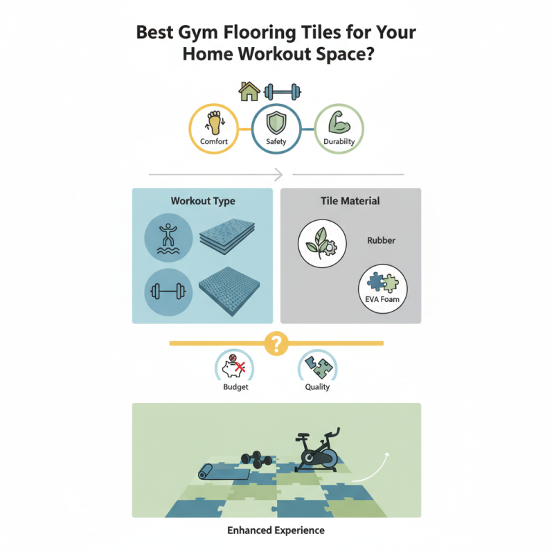 Best Gym Flooring Tiles for Your Home Workout Space?