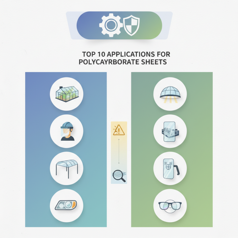 Top 10 Applications for Polycarbonate Sheets You Need to Know?