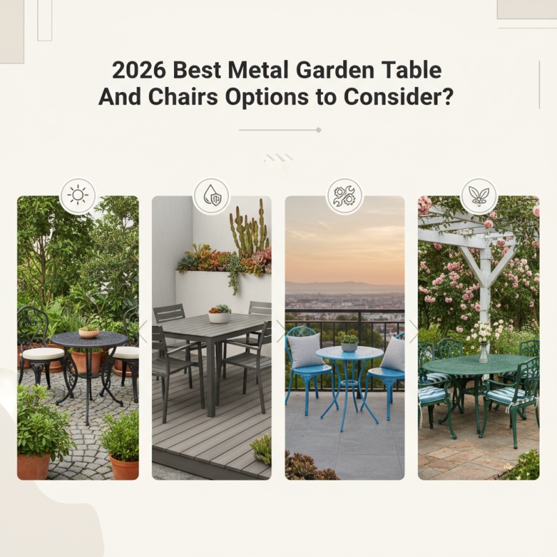 2026 Best Metal Garden Table And Chairs Options to Consider?