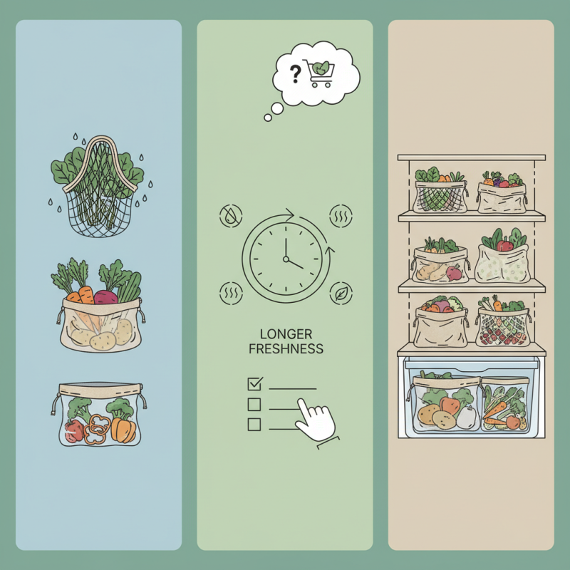 Top Vegetable Bags for Fresh Produce Storage and Organization Tips?