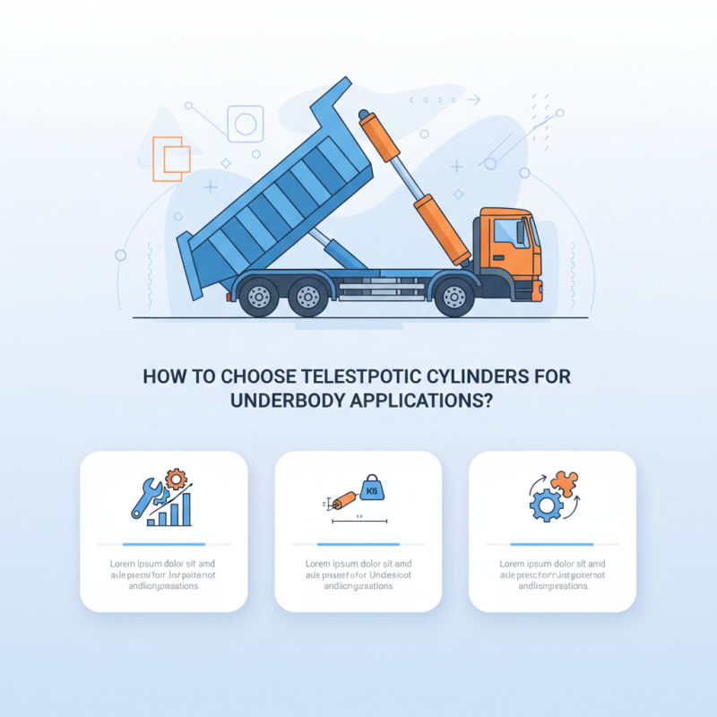 How to Choose Telescopic Cylinders for Underbody Applications?