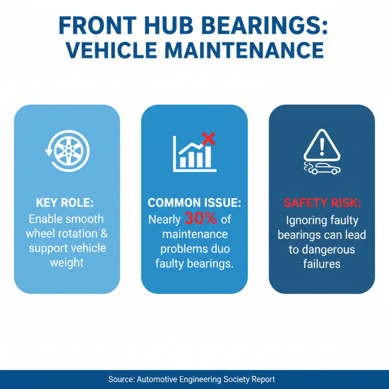 Top Front Hub Bearing Options for Your Vehicle Maintenance Guide?