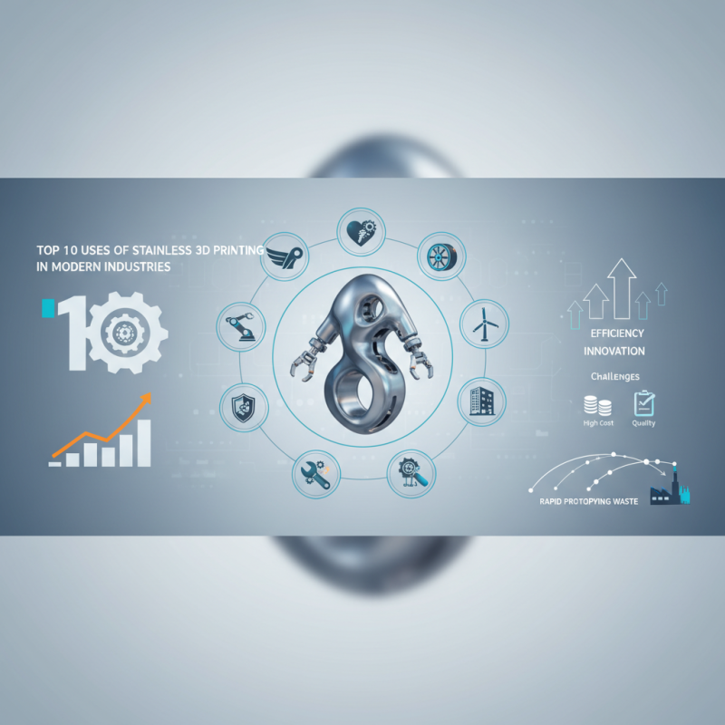 Top 10 Uses of Stainless 3D Printing in Modern Industries?