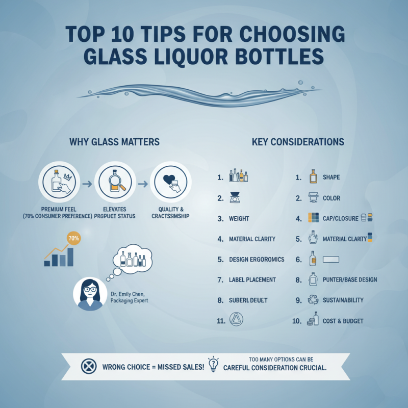 Top 10 Tips for Choosing Glass Liquor Bottles Today?
