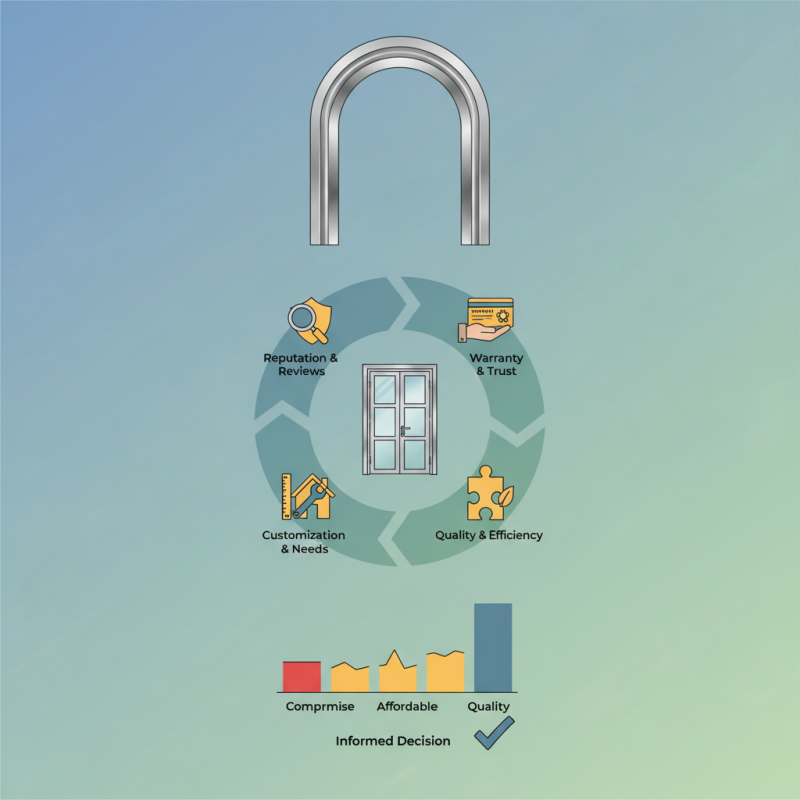 How to Choose the Best Aluminum Doors Manufacturer for Your Needs?