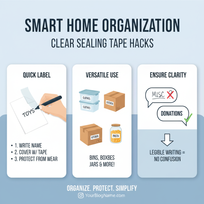Top 10 Uses of Clear Sealing Tape for Everyday Needs?