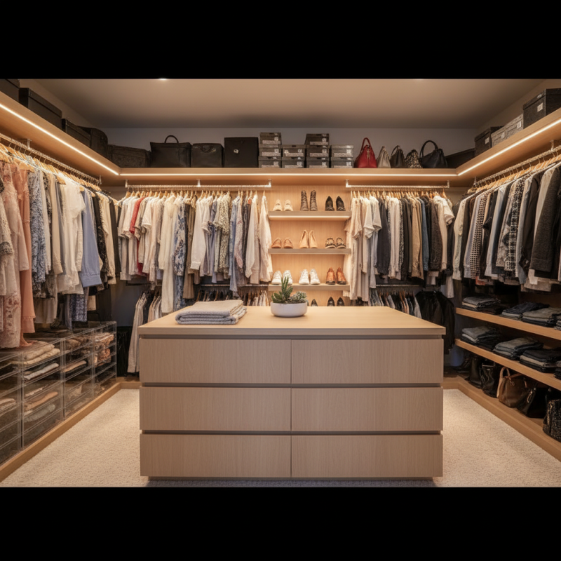How to Organize Your Master Bedroom Closet Efficiently?