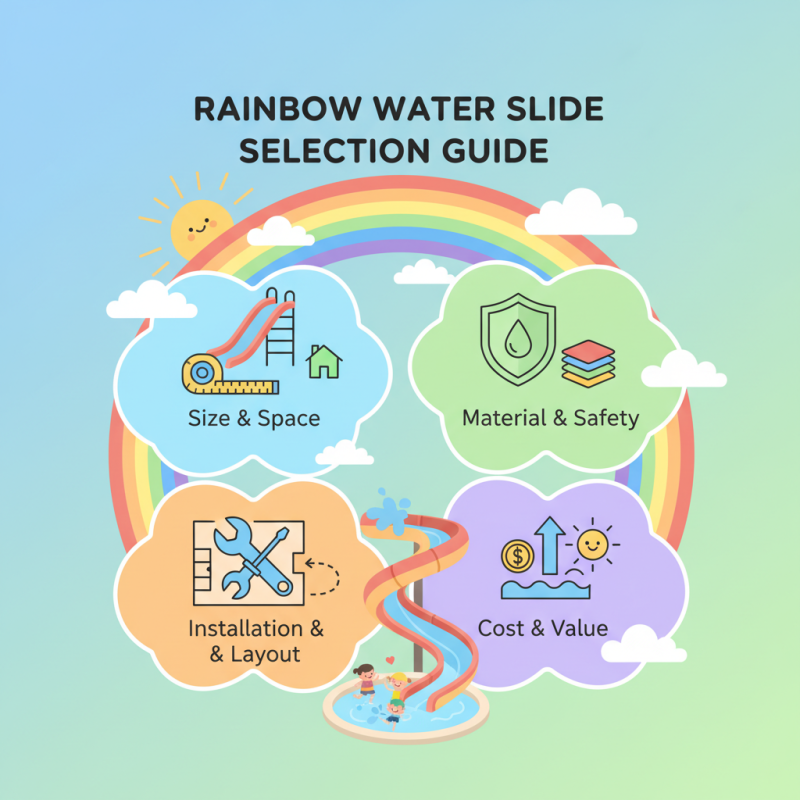 How to Choose the Best Rainbow Water Slide for Your Backyard?