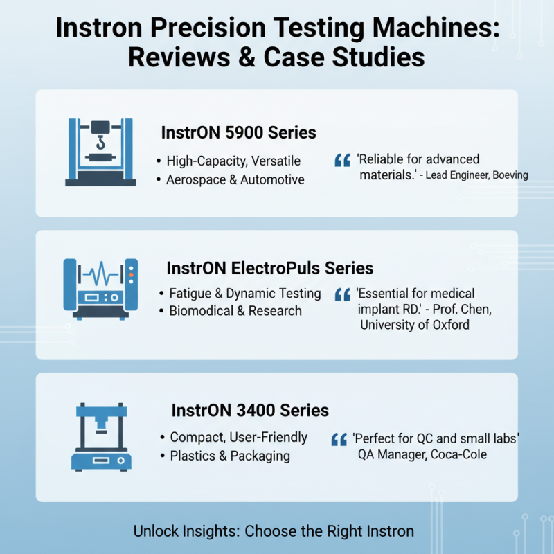 Top 5 Best Instron Machines for Precision Testing?