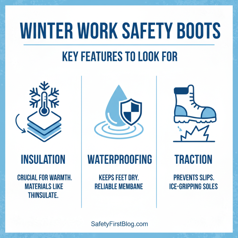 How to Choose Winter Work Safety Boots for Cold Weather?