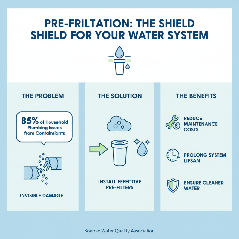 Essential Pre-Filtration Tips for Clean Water Systems?