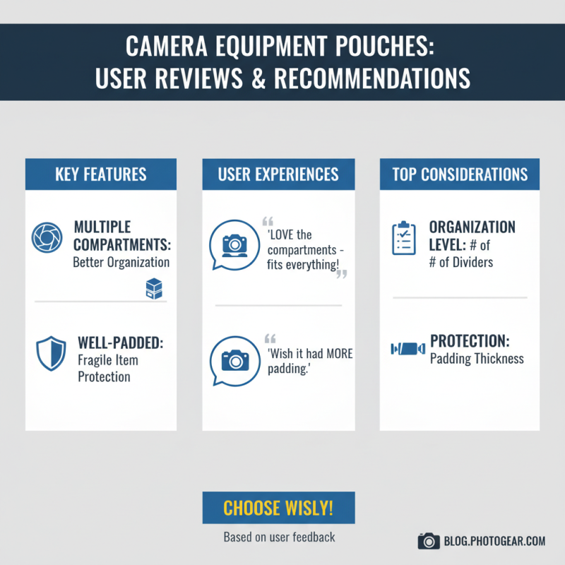 2026 Best Camera Equipment Pouch for Photographers?