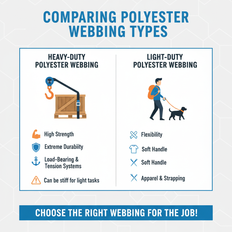How to Choose the Right Polyester Webbing for Your Needs?