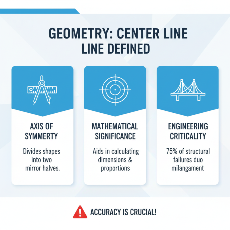 What is Center Line in Geometry and Its Applications?