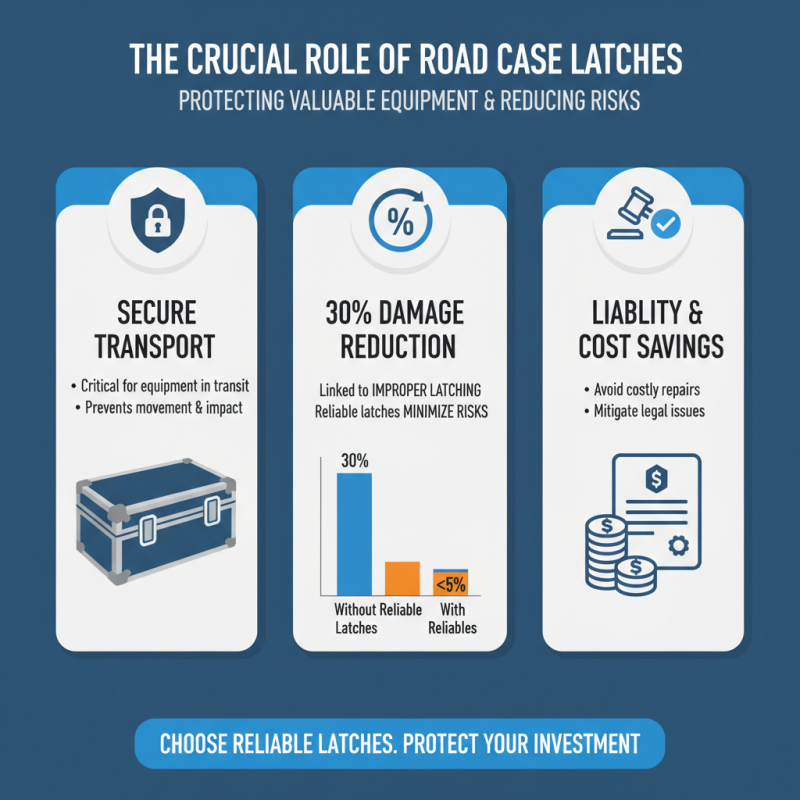 Why Are Road Case Latches Essential for Safe Transport?