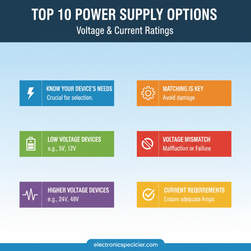 Top 10 Power Supply Options for Your Electronics Needs?