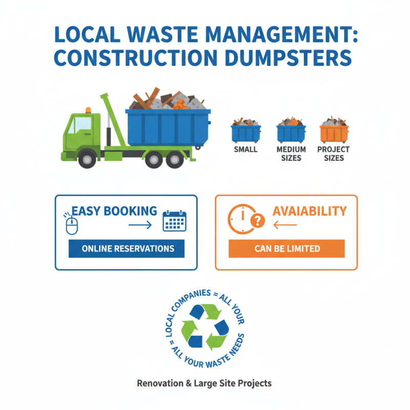 Where to Find Construction Dumpsters in My Area?