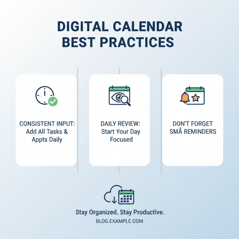 Digital Calendar Tips for Effective Time Management How to Get Started?