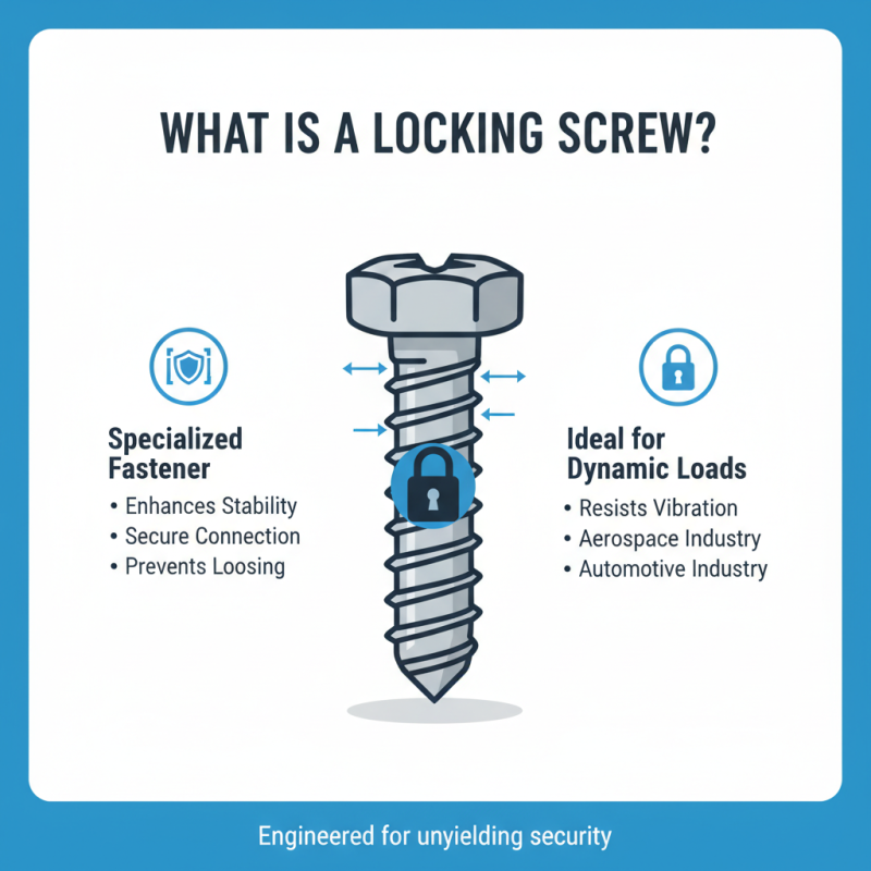 What is a Locking Screw and How Does It Work?